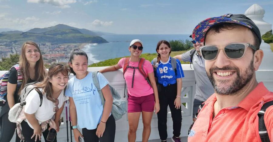 From San Sebastian: Guided Coastal Hike with Winery Tasting - Walking part of the Camino on the Northern Way