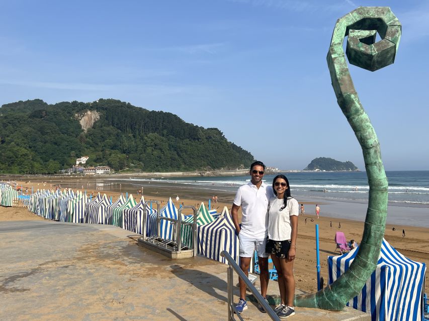 From San Sebastian: Guided Coastal Hike with Winery Tasting - Getting started at Amara-Donostia Geltokia and the train to Zarautz