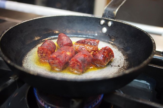 From the market, to the secret kitchen - What you’ll drink: wines throughout the day, plus coffee and local liquor
