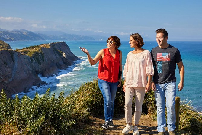 Zarautz, Getaria And Zumaia From San Sebastian - Orio at the Start: Rowing Flags and Camino Santiago Clues